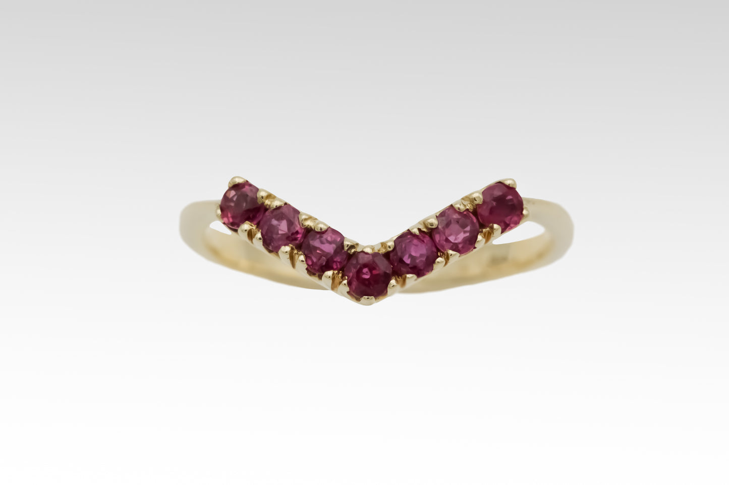 Ring Gelbgold mit Rubin