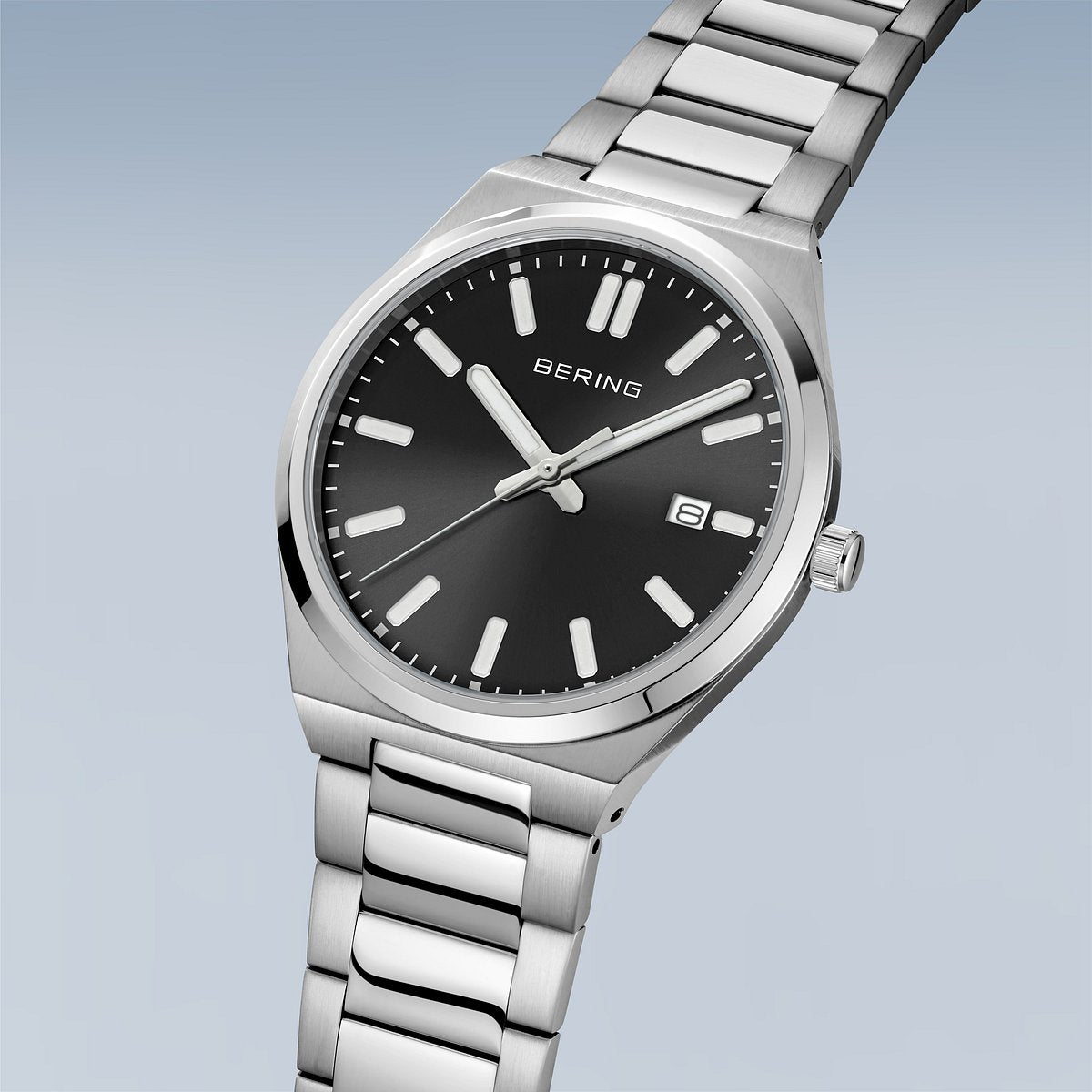Bering Watch Classic | glossy silver | 17639-702
