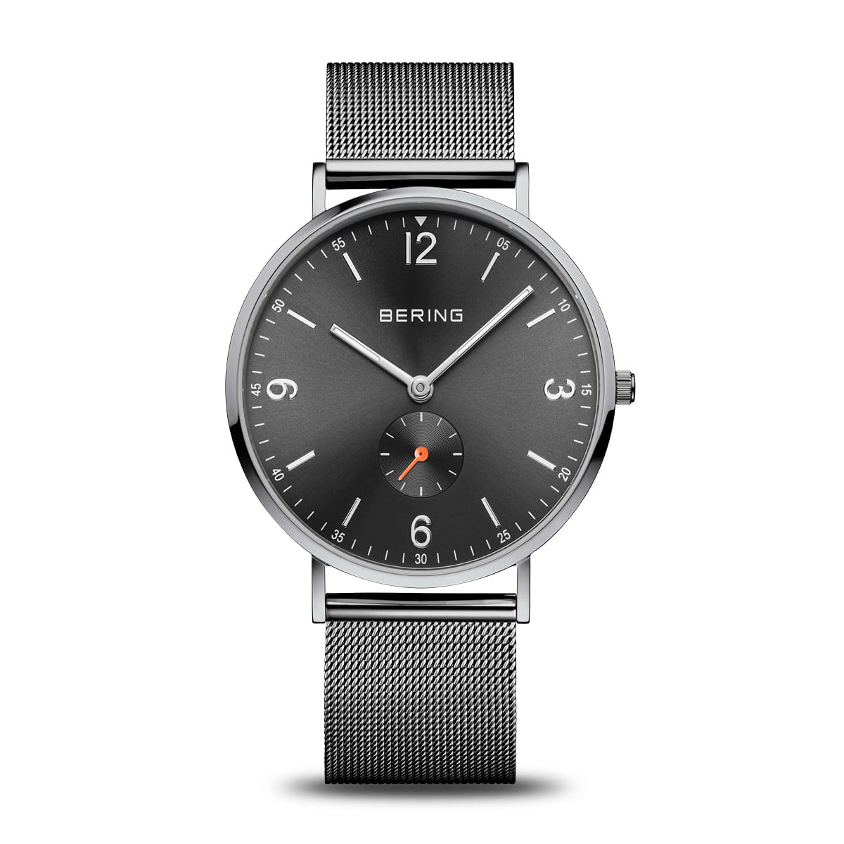 Bering Uhr Classic | grau glänzend | 14040-377