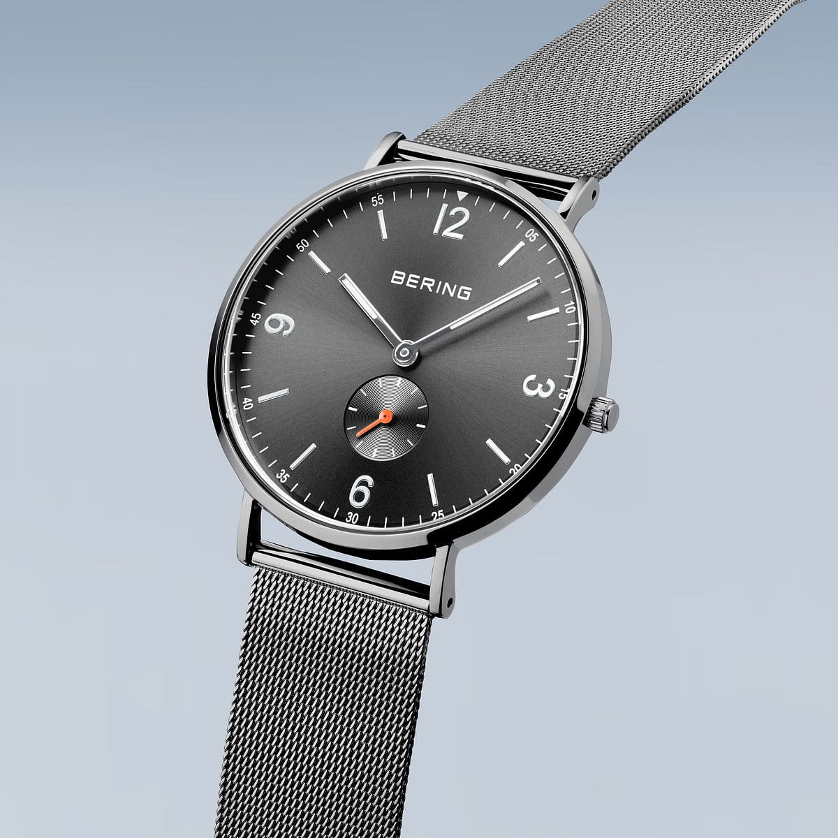 Bering Uhr Classic | grau glänzend | 14040-377