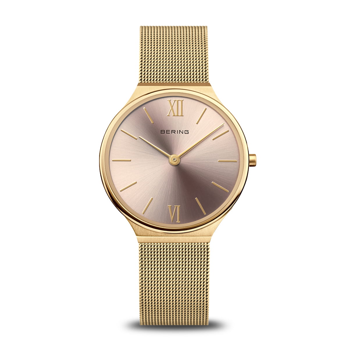Bering Uhr Ultra Slim | gold poliert/gebürstet | 18434-336