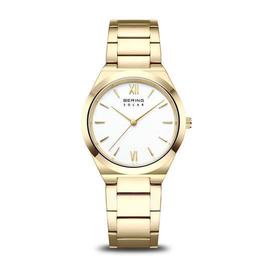 Bering Uhr Solar | gold glänzend | 19932-734