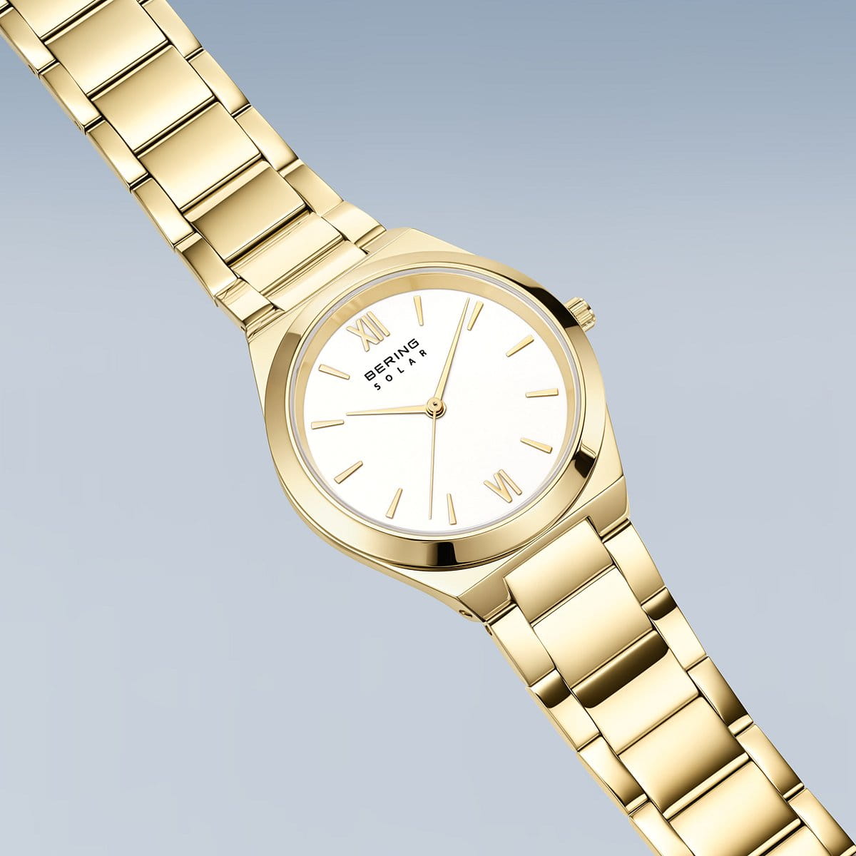 Bering Uhr Solar | gold glänzend