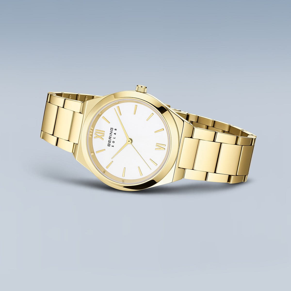 Bering Uhr Solar | gold glänzend