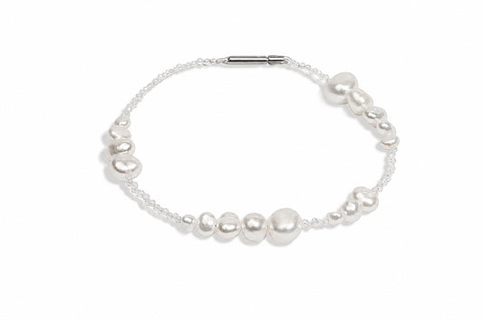 Armband mit Perlen und Zirkon