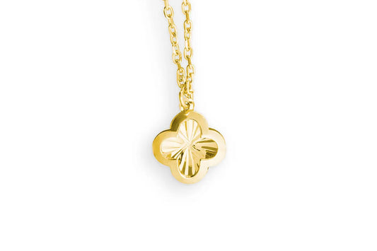 Collier mit Blumenanhänger