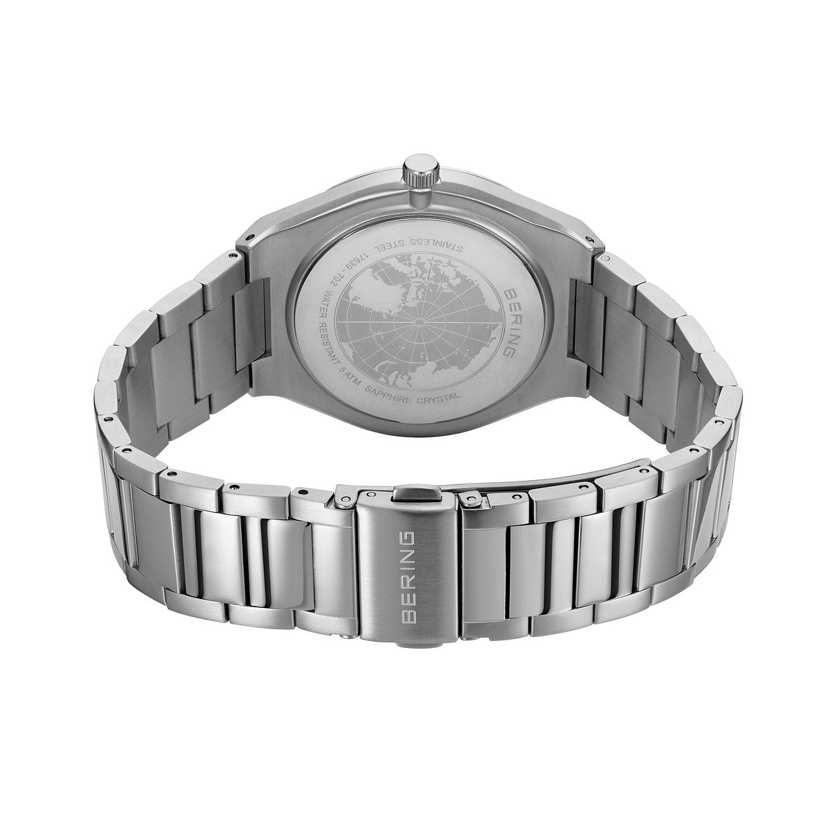 Bering Watch Classic | glossy silver | 17639-702
