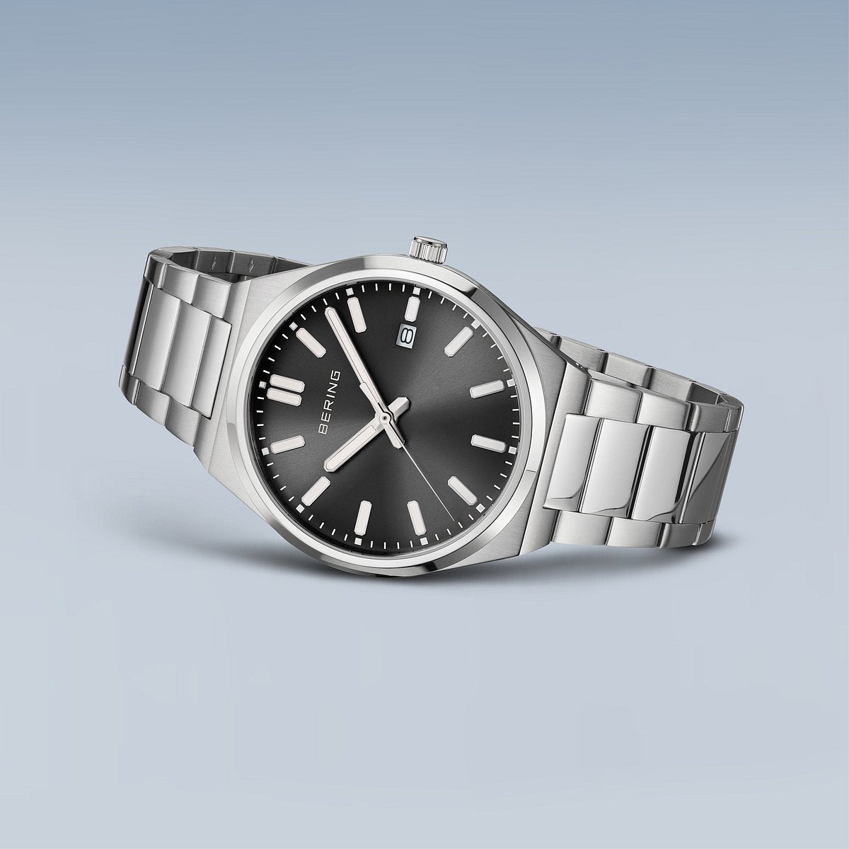 Bering Watch Classic | glossy silver | 17639-702